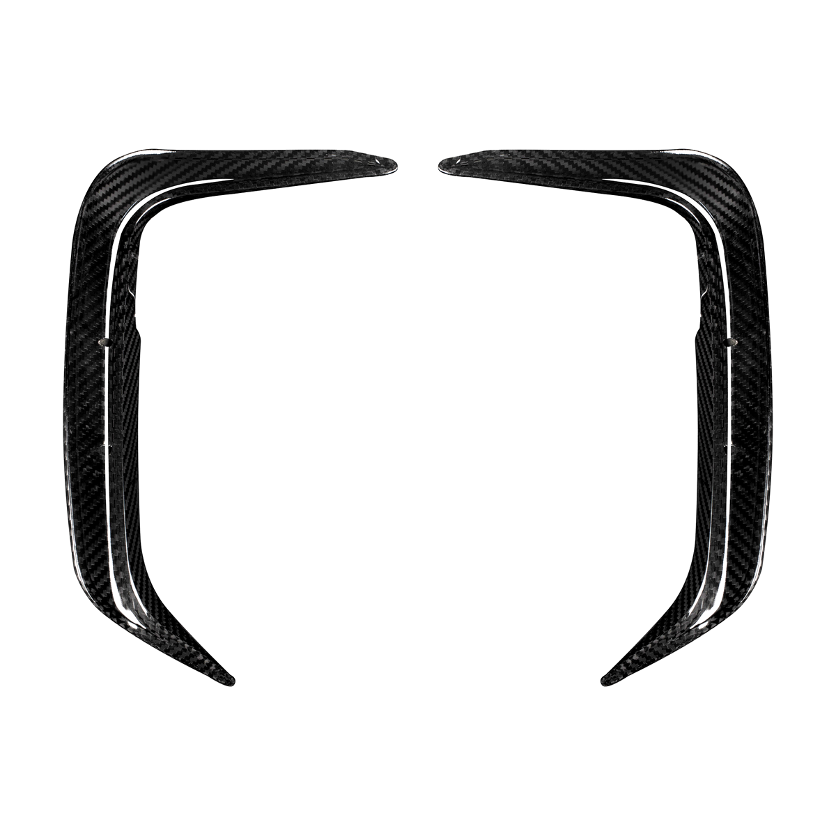 ix3 g08 facelift dry carbon fibre sooqoo style rear canards trim 20