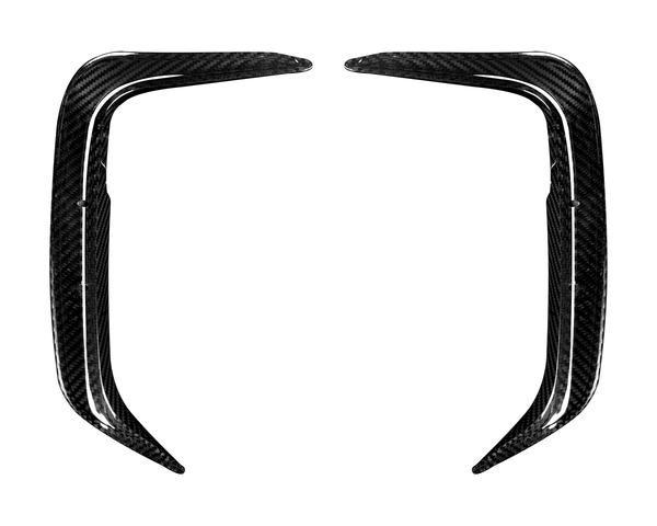 ix3 g08 facelift dry carbon fibre sooqoo style rear canards trim 20
