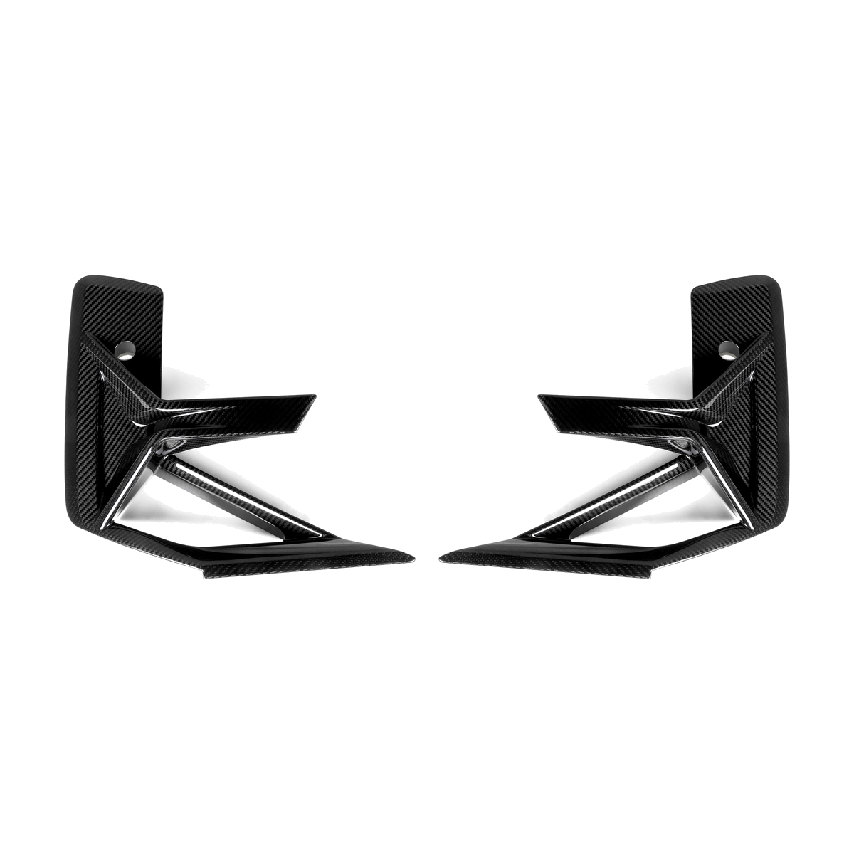x3m f97 dry carbon fibre sooqoo style front canards trim 21