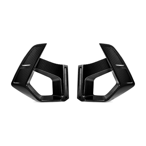 x3m f97 dry carbon fibre sooqoo style front air install trim 21