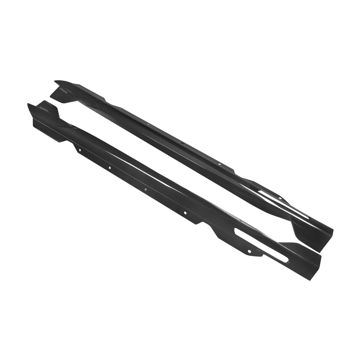4 series g22 dry carbon fibre sooqoo style side skirts 20
