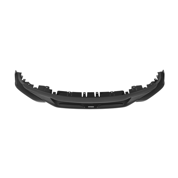 4 series g26 dry carbon fibre sooqoo style front lip splitter 20