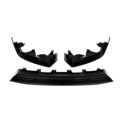 ix3 g08 facelift dry carbon fibre sooqoo style front lip splitter 20