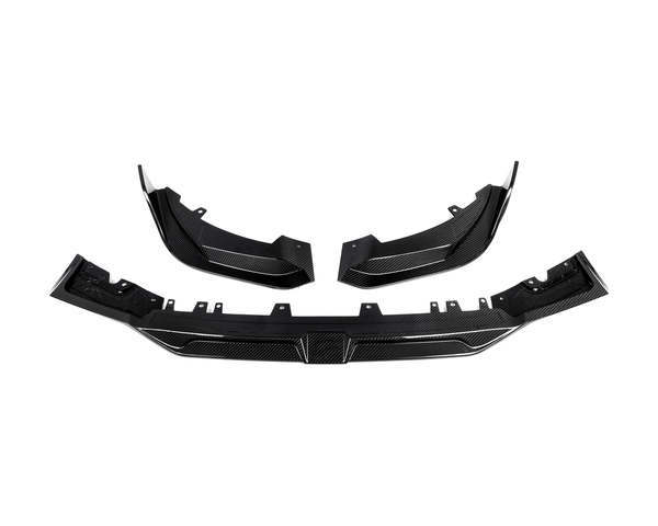 x3m f97 dry carbon fibre sooqoo style front lip splitter 21