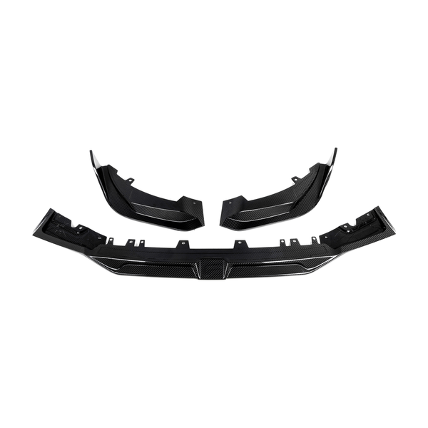 x3m f97 dry carbon fibre sooqoo style front lip splitter 21