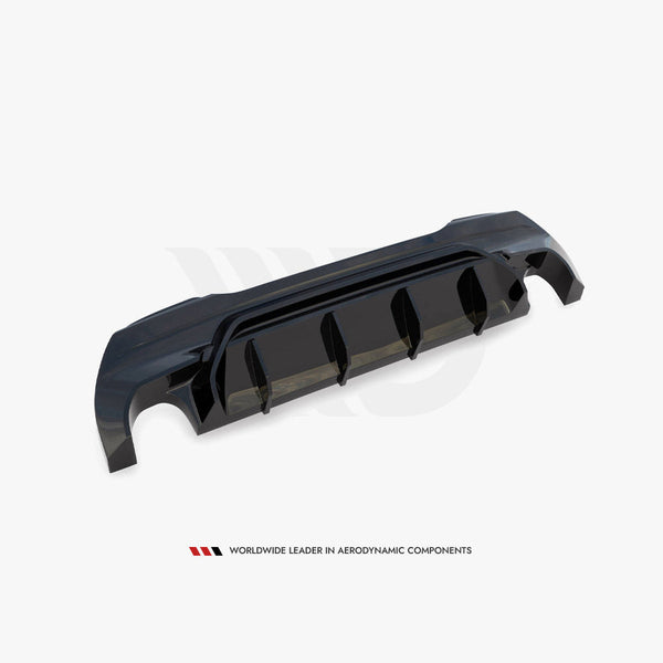 1 series f40 gloss black maxton rear diffuser v1 19