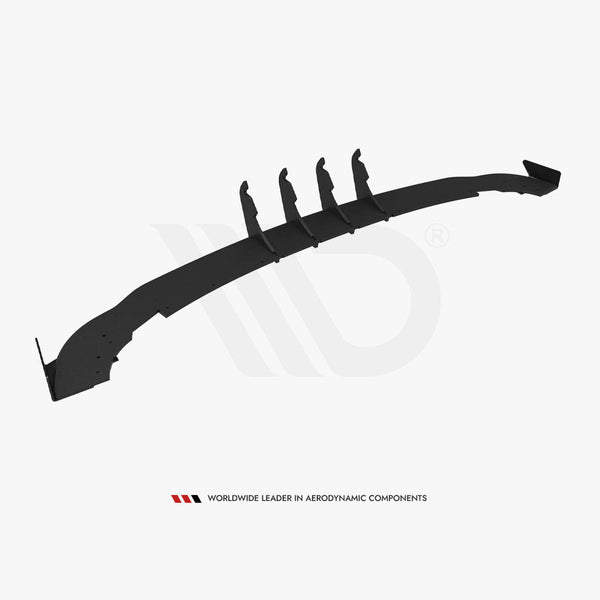 a class w176 facelift gloss black maxton rear diffuser with flaps 15 18