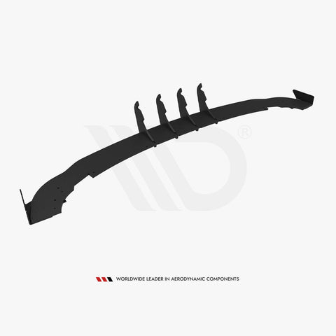 a class w176 facelift gloss black maxton rear diffuser with flaps 15 18