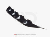 c class c205 gloss black maxton rear diffuser 15 18