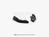 1 series f40 gloss black maxton rear side splitters v4 19