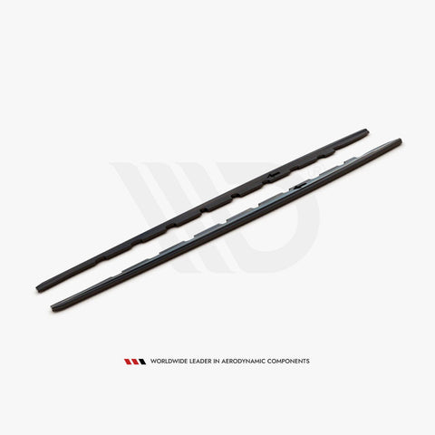1 series f40 gloss black maxton side skirts v1 19