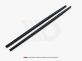 e class c238 a238 gloss black maxton side skirts 17 23