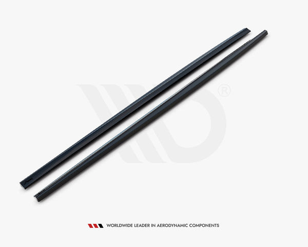 e class c238 a238 gloss black maxton side skirts 17 23