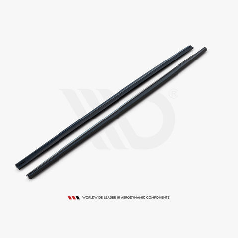 e class c238 a238 gloss black maxton side skirts 17 23
