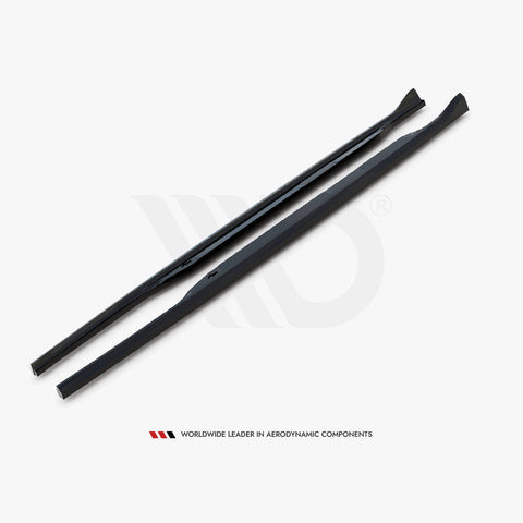 range rover evoque mk1 facelift gloss black maxton side skirts 13 18