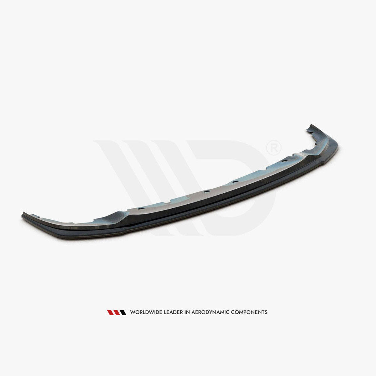 1 series f40 gloss black maxton splitter v1 19