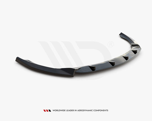 a class w176 pre facelift gloss black maxton splitter v1 12 15