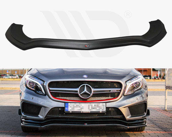 GLA 45 - X156: Gloss Black Maxton Splitter V1 14-17