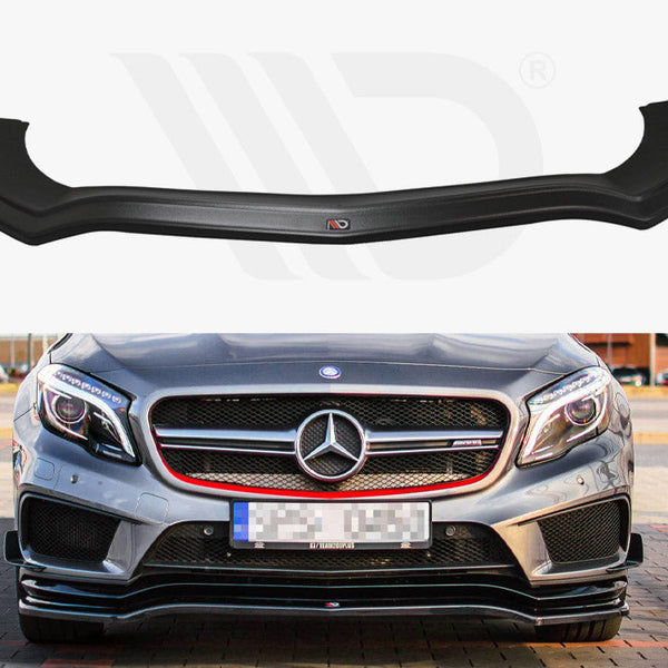 GLA 45 - X156: Gloss Black Maxton Splitter V1 14-17
