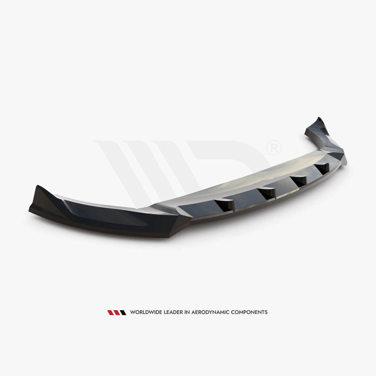 range rover velar mk1 gloss black maxton splitter 17