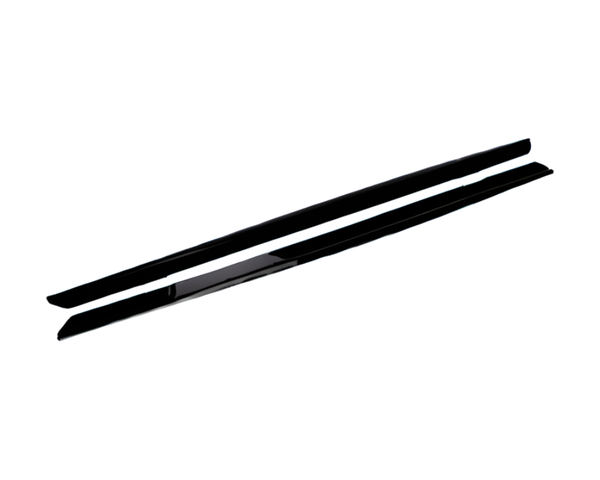 2 series f23 gloss black performance style side skirts 14 21
