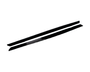2 series f23 gloss black performance style side skirts 14 21