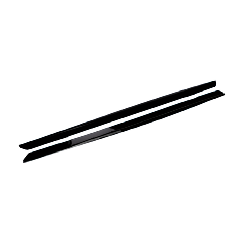 2 series f23 gloss black performance style side skirts 14 21