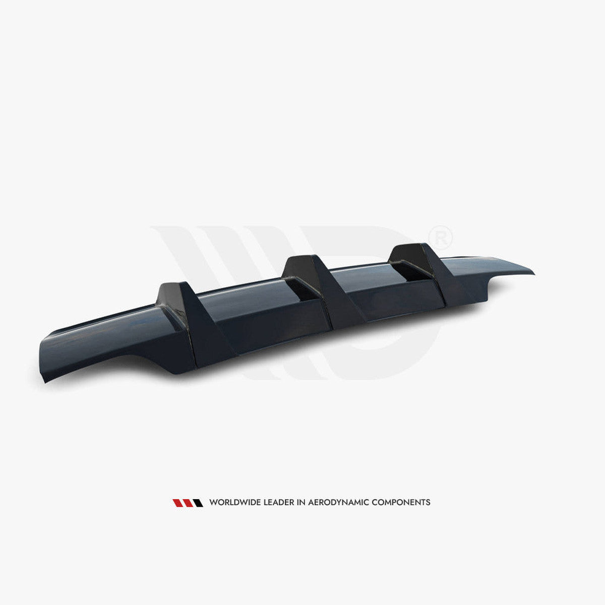a1 gb gloss black maxton rear diffuser 18