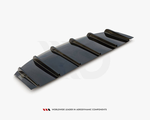 model s facelift gloss black maxton rear diffuser 16 20