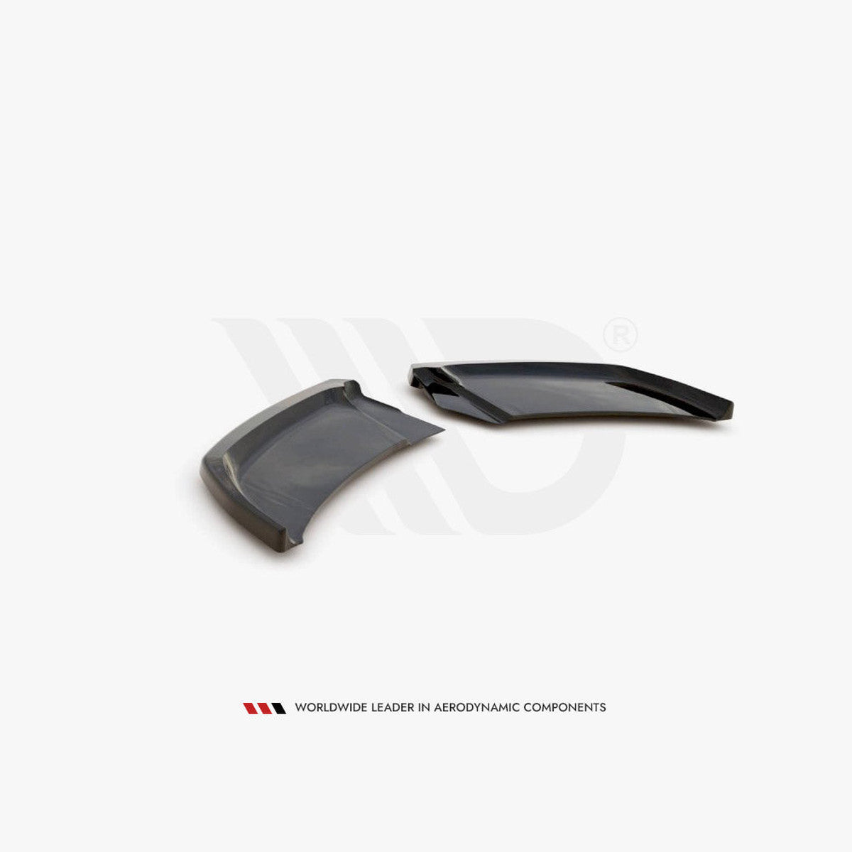 a1 gb gloss black maxton rear side splitters 18