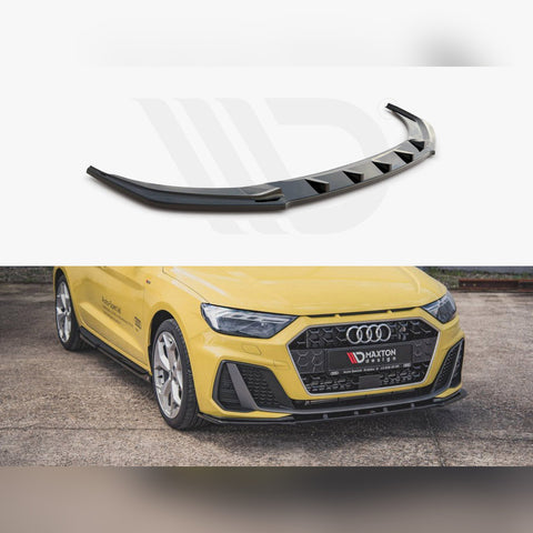 a1 gb gloss black maxton front splitter v1 18