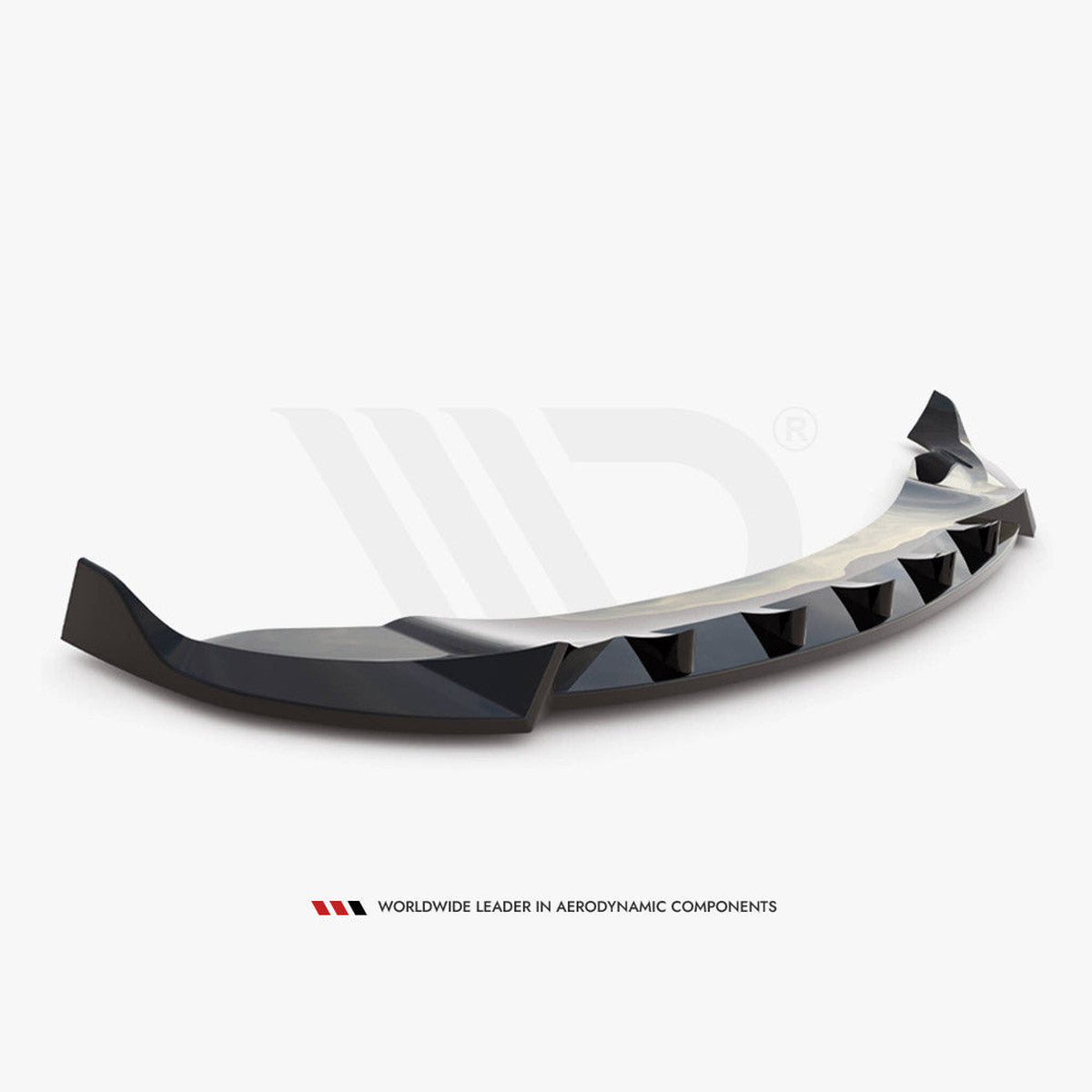 model y gloss black maxton front splitter v1 20