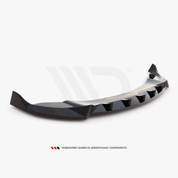model y gloss black maxton front splitter v1 20