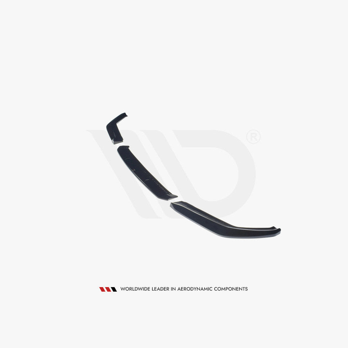 m5 f90 gloss black maxton front splitter v2 17 20