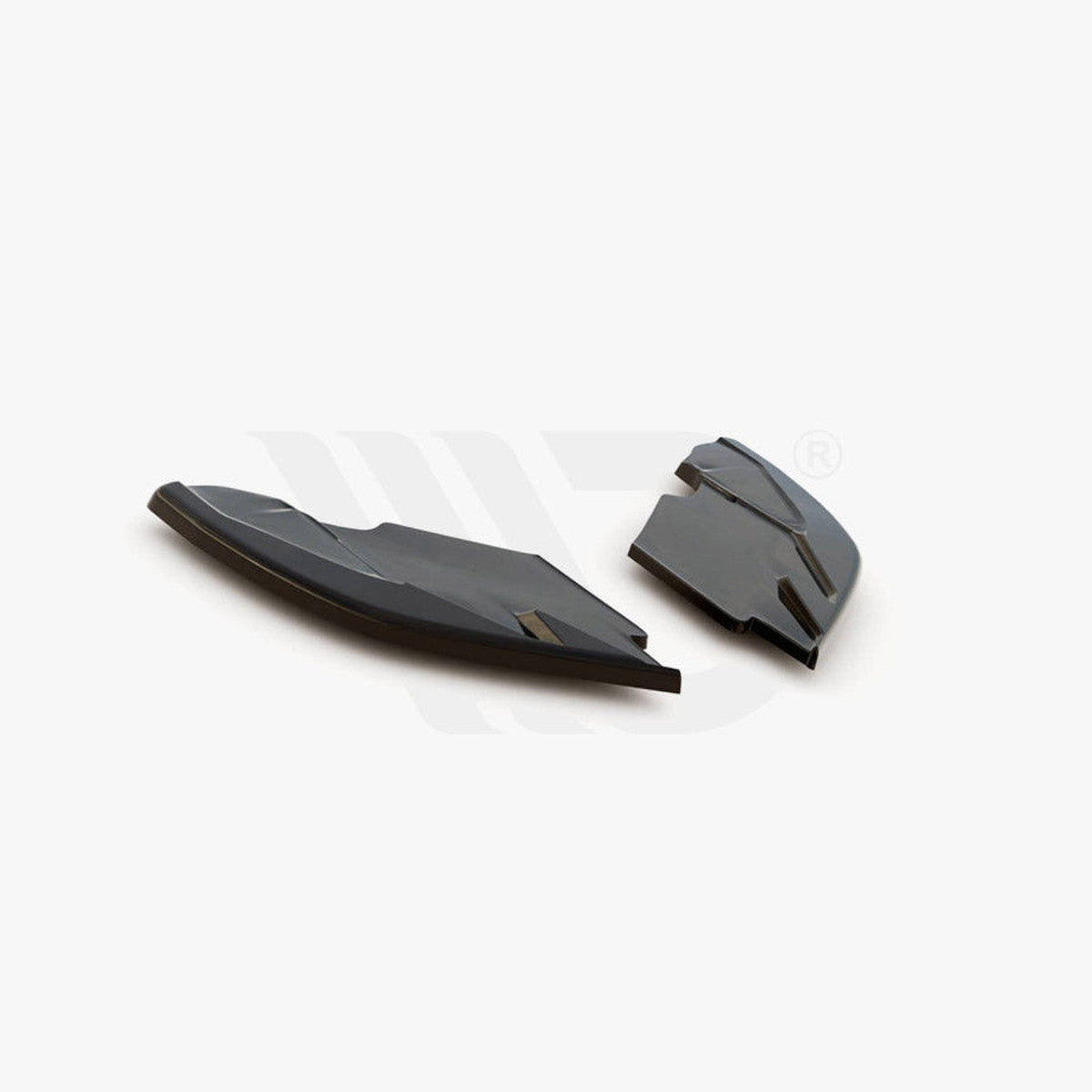 leon mk3 facelift gloss black maxton rear side splitters 16 20