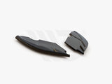 leon mk3 facelift gloss black maxton rear side splitters 16 20