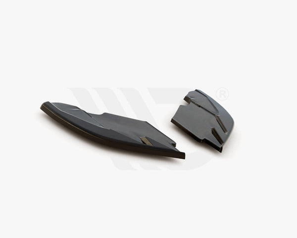 leon mk3 facelift gloss black maxton rear side splitters 16 20