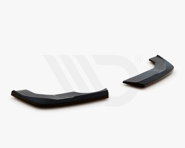 ibiza mk5 gloss black maxton rear side splitters 17 21