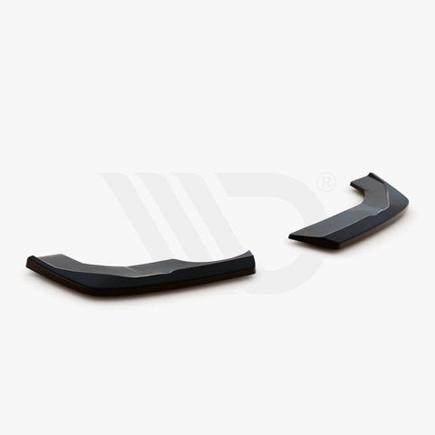 ibiza mk5 gloss black maxton rear side splitters 17 21