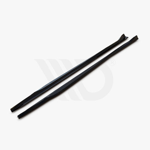 giulia quadrifoglio gloss black maxton side skirts 16