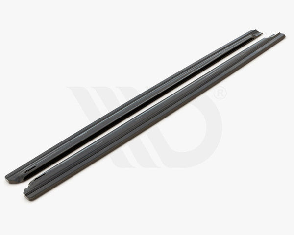 leon mk3 gloss black maxton side skirts 13 19