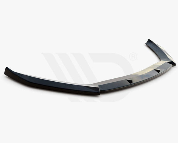leon mk3 facelift gloss black maxton front splitter v6 17 19