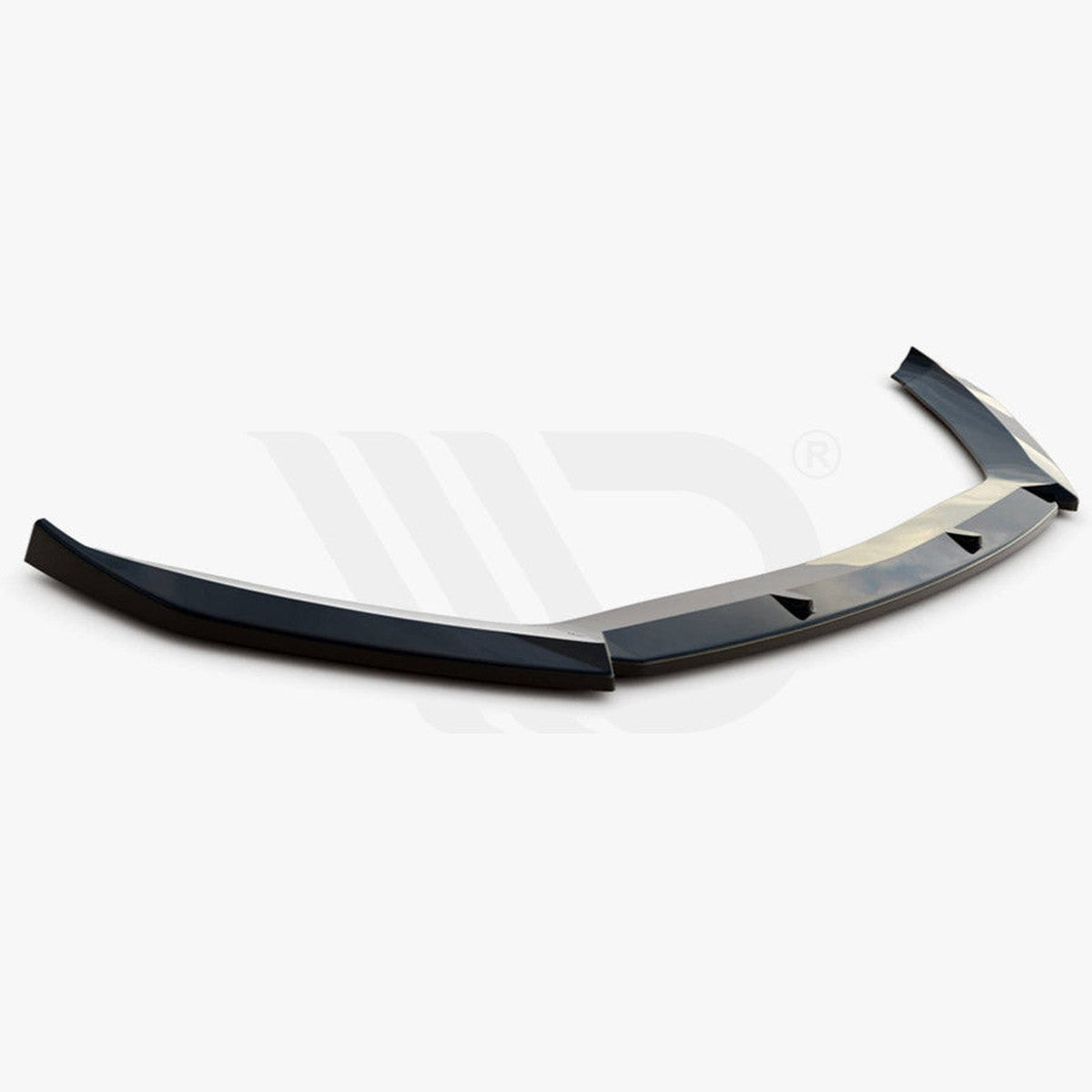 leon mk3 facelift gloss black maxton front splitter v6 17 19