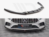 A-Class W177 Gloss Black Maxton Front Splitter V5
