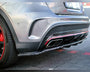 GLA 45 X156 Gloss Black Maxton Rear Diffuser