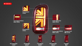 Mini Cooper - R55: Clubman Red Sequential LED Rear Tail Lights 07-13