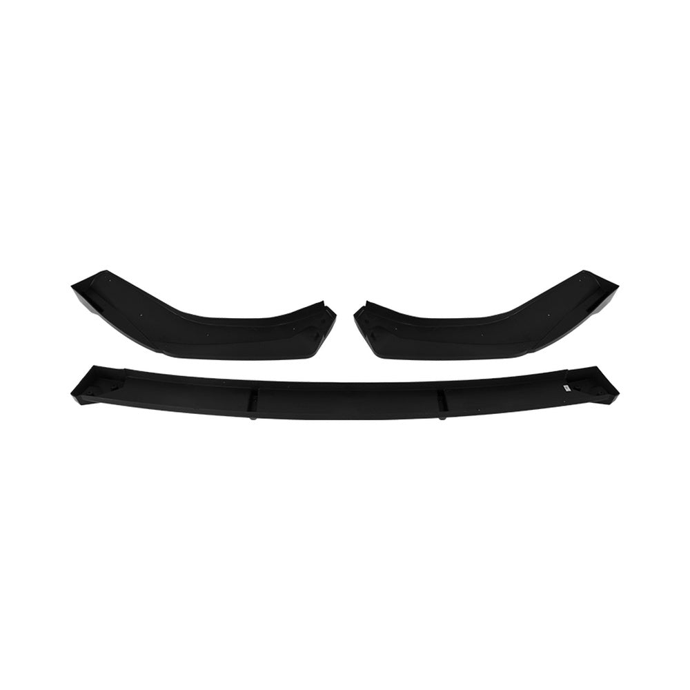 A7 - C8 Facelift: Gloss Black Front Splitter 17-23