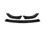 A7 - C8 Facelift: Gloss Black Front Splitter 17-23