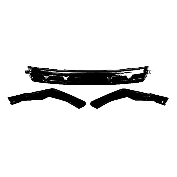 Q8 - MK1 Facelift: Gloss Black Rear Diffuser 23+