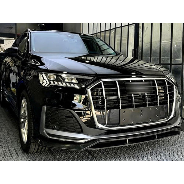 Q7 - MK2 Facelift: Gloss Black Front Splitter 20-23